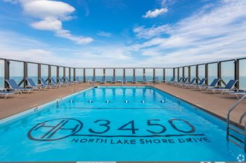 Rooftop pool